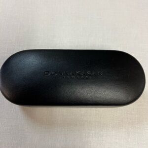 Donna Karan Sleek Black Eyewear Case for Women